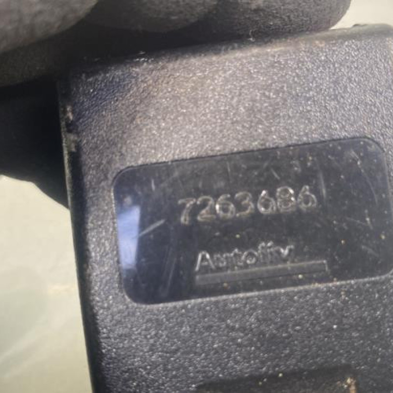 Attache ceinture arriere droit PEUGEOT 206 Photo n°6
