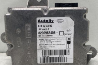 Boitier air bag RENAULT CLIO 3 Photo n°1
