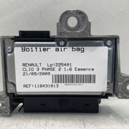 Boitier air bag RENAULT CLIO 3