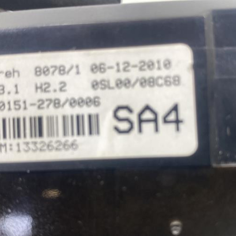 Commande chauffage OPEL CORSA D Photo n°4