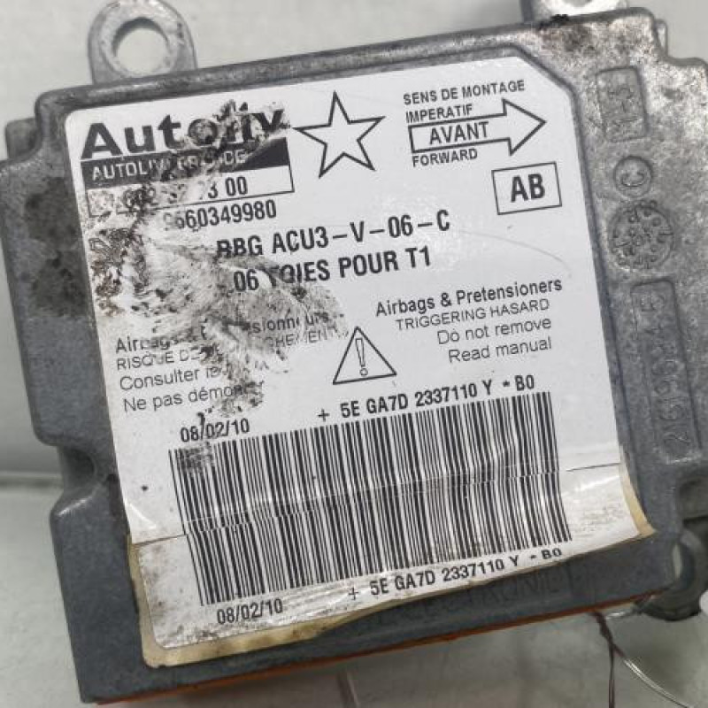 Boitier air bag PEUGEOT 206+ Photo n°1
