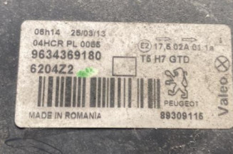 Optique avant principal gauche (feux)(phare) PEUGEOT 307