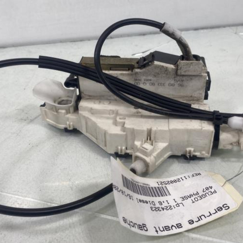 Serrure avant gauche PEUGEOT 407 Photo n°5