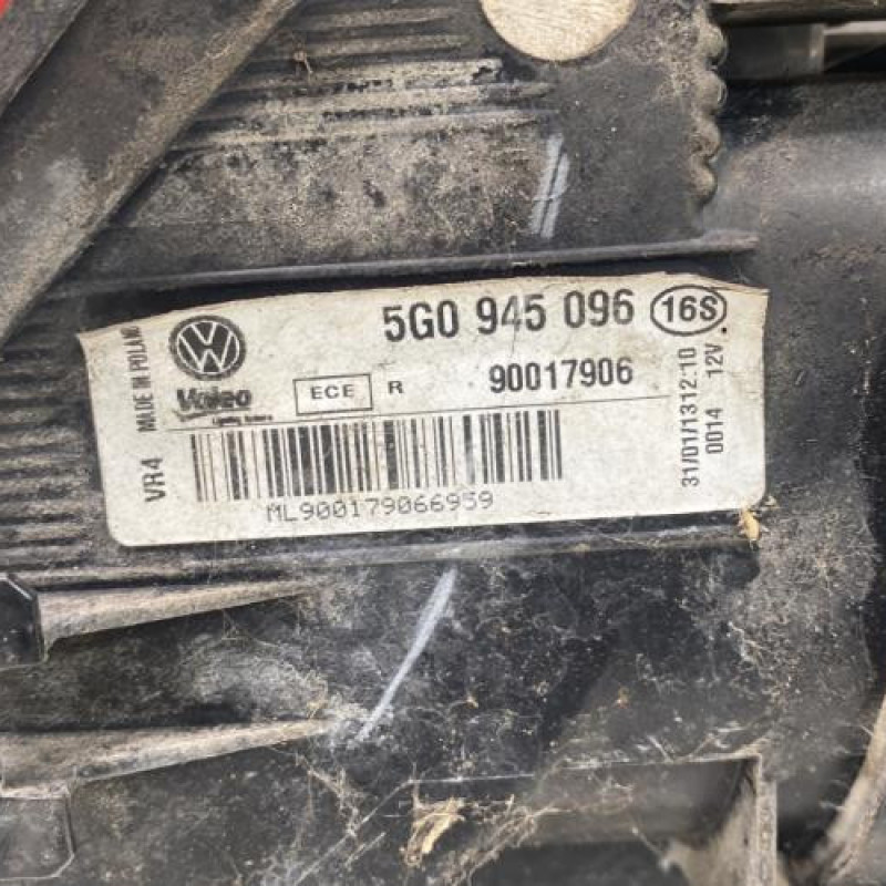 Feu arriere principal droit (feux) VOLKSWAGEN GOLF 7 Photo n°4
