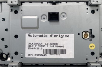 Autoradio d'origine VOLKSWAGEN GOLF 7