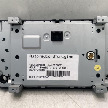 Autoradio d'origine VOLKSWAGEN GOLF 7