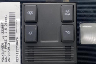 Eclairage de plafonnier VOLKSWAGEN GOLF 7 Photo n°1