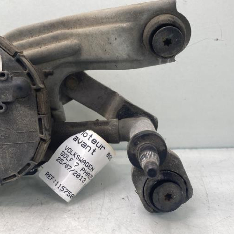 Moteur essuie glace avant VOLKSWAGEN GOLF 7 Photo n°2