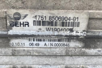 Echangeur air (Intercooler) MINI MINI 2 R55