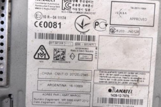 Autoradio d'origine RENAULT MASTER 3