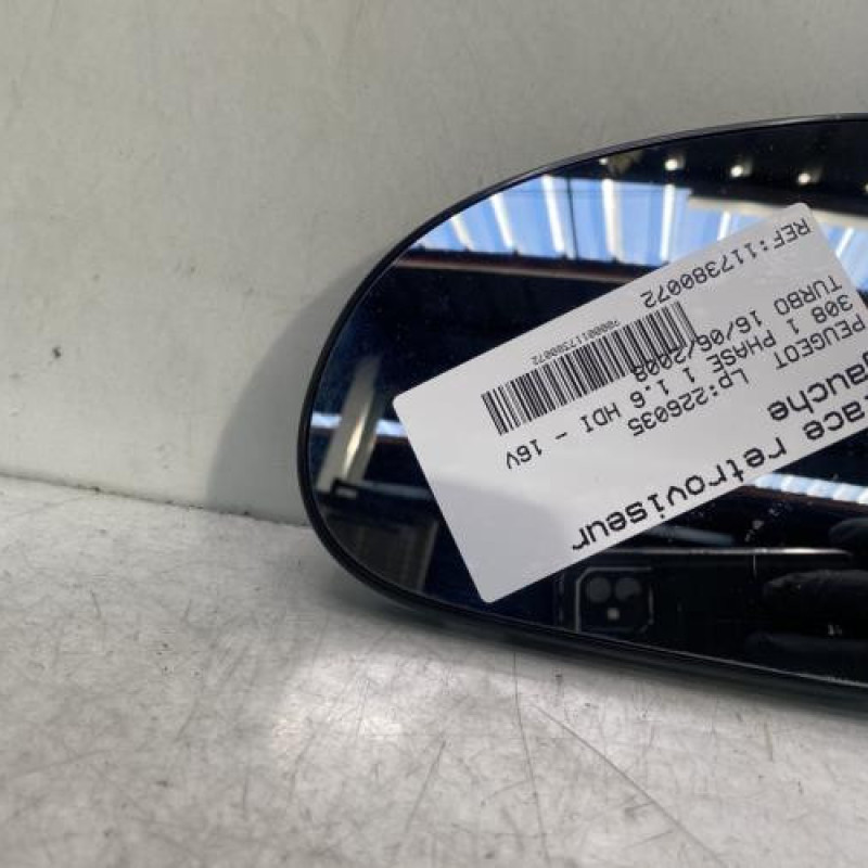 Glace retroviseur gauche PEUGEOT 308 1 Photo n°1