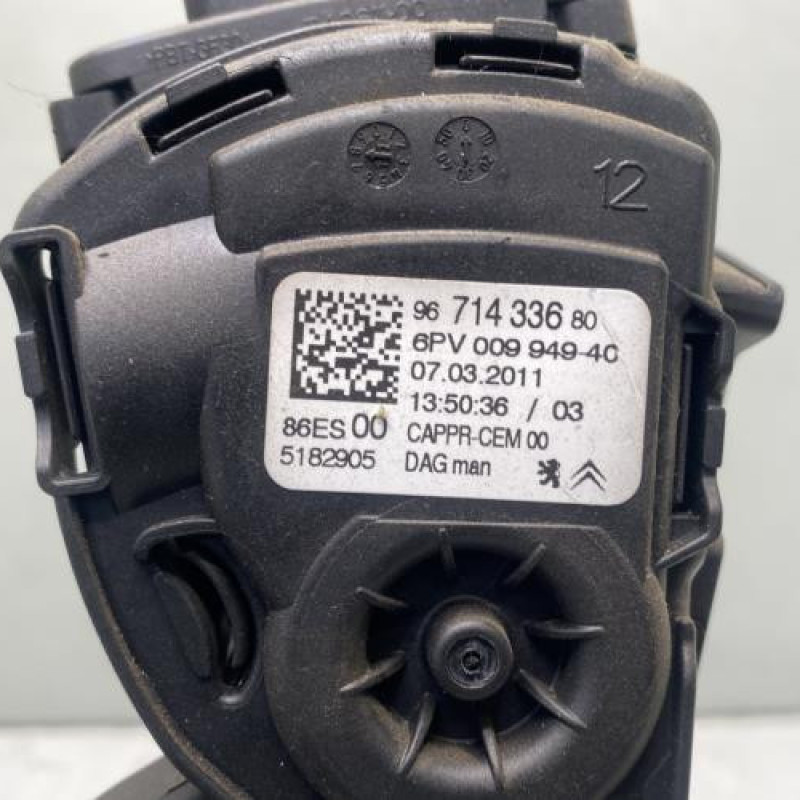 Pedale d'accelerateur CITROEN C3 2 Photo n°3