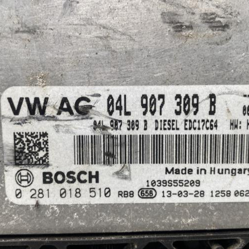Calculateur moteur VOLKSWAGEN GOLF 7 Photo n°2
