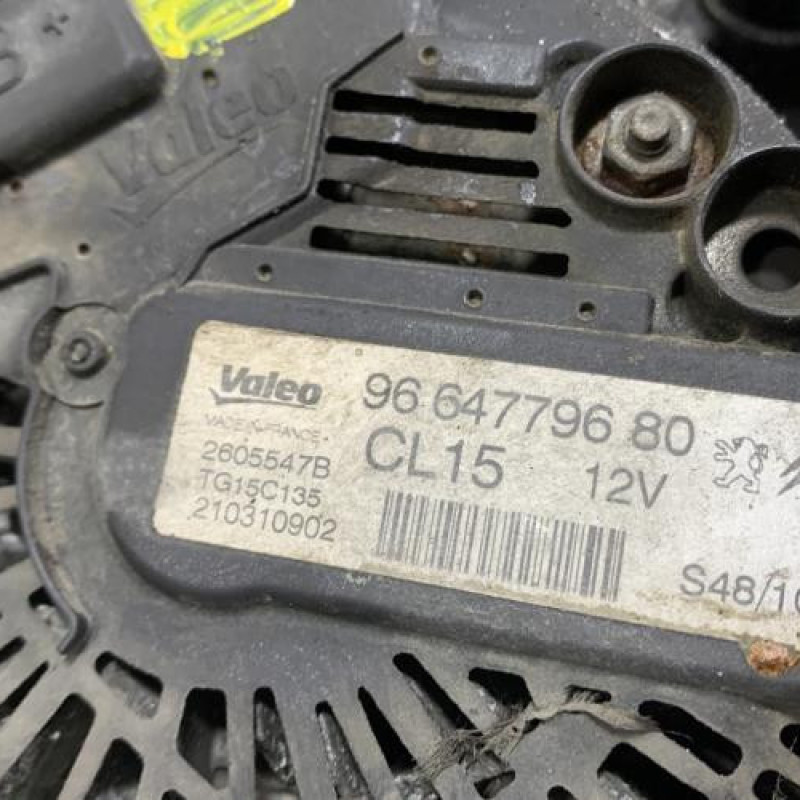 Alternateur PEUGEOT 207 Photo n°2