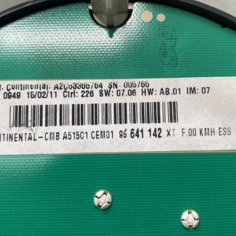 Compteur CITROEN C3 2 Photo n°4