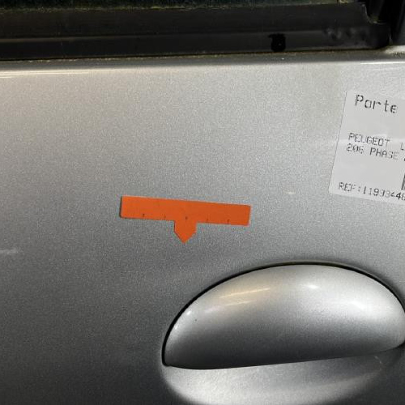 Porte avant gauche PEUGEOT 206 Photo n°3