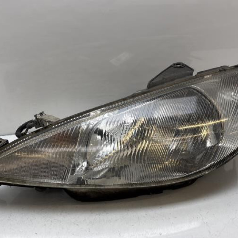 Optique avant principal gauche (feux)(phare) PEUGEOT 206 Photo n°1