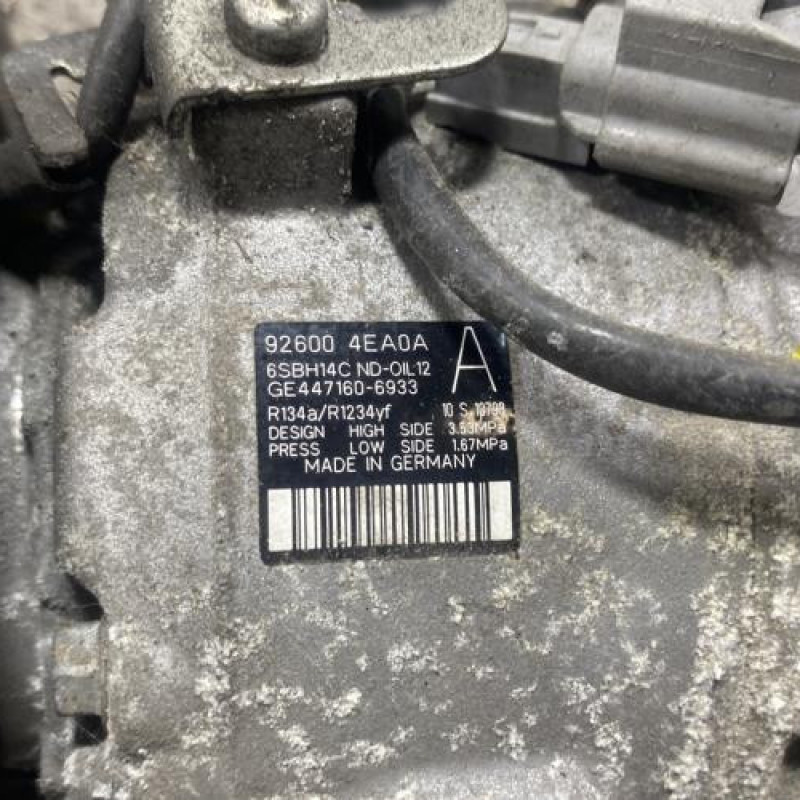 Compresseur clim RENAULT MEGANE 3 Photo n°2