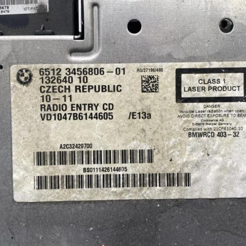 Autoradio d'origine MINI MINI 2 R55 Photo n°4