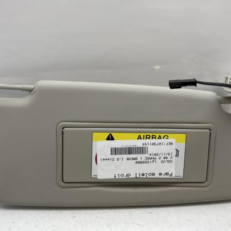 Pare soleil droit VOLVO V 40 2 Photo n°1