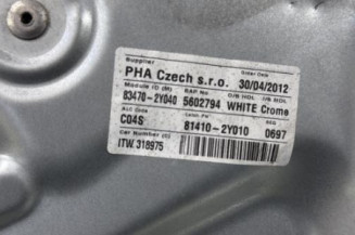 Leve vitre electrique arriere gauche HYUNDAI IX 35