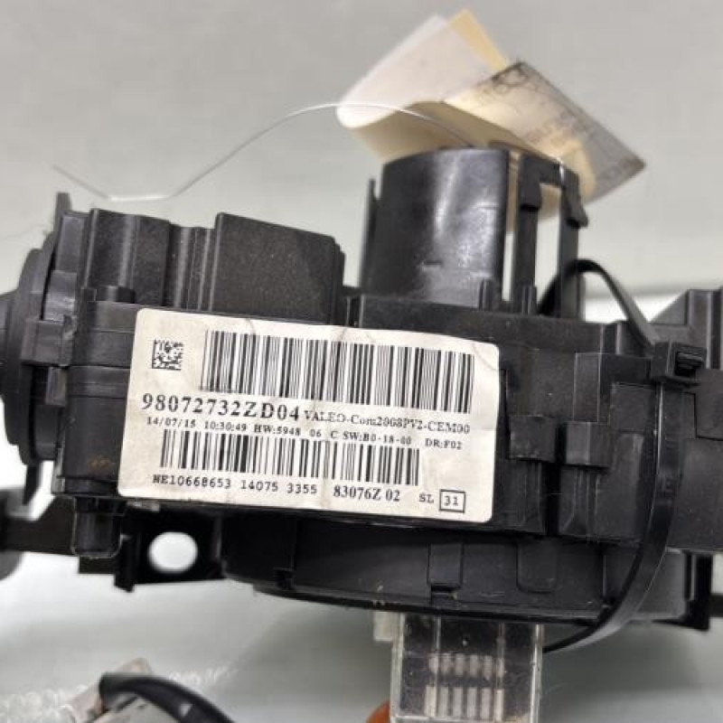 Com (Bloc Contacteur Tournant+Commodo Essuie Glace+Commodo Phare) PEUGEOT 308 2 Photo n°5