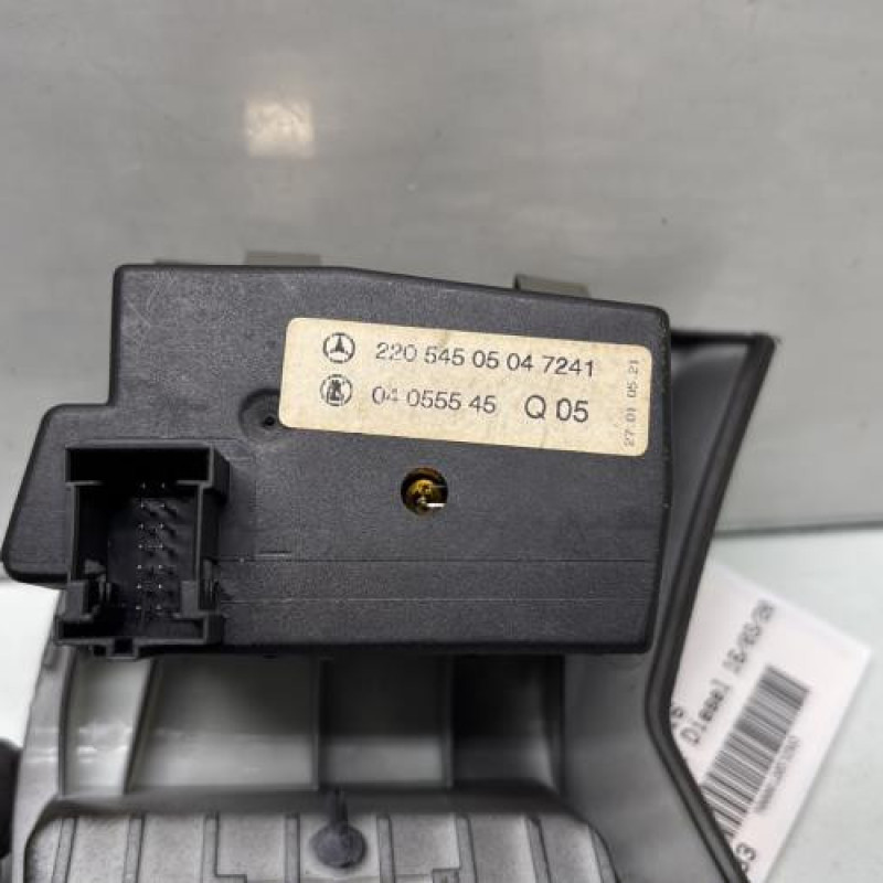 Commande de phare MERCEDES CLASSE S 220 Photo n°3