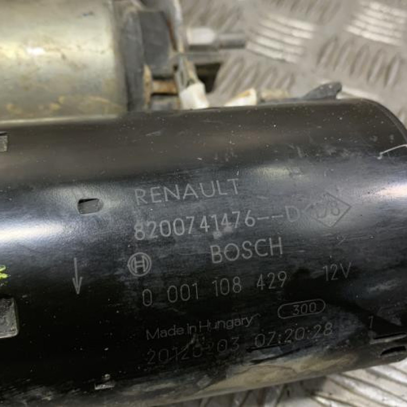 Demarreur RENAULT MEGANE 3 Photo n°2