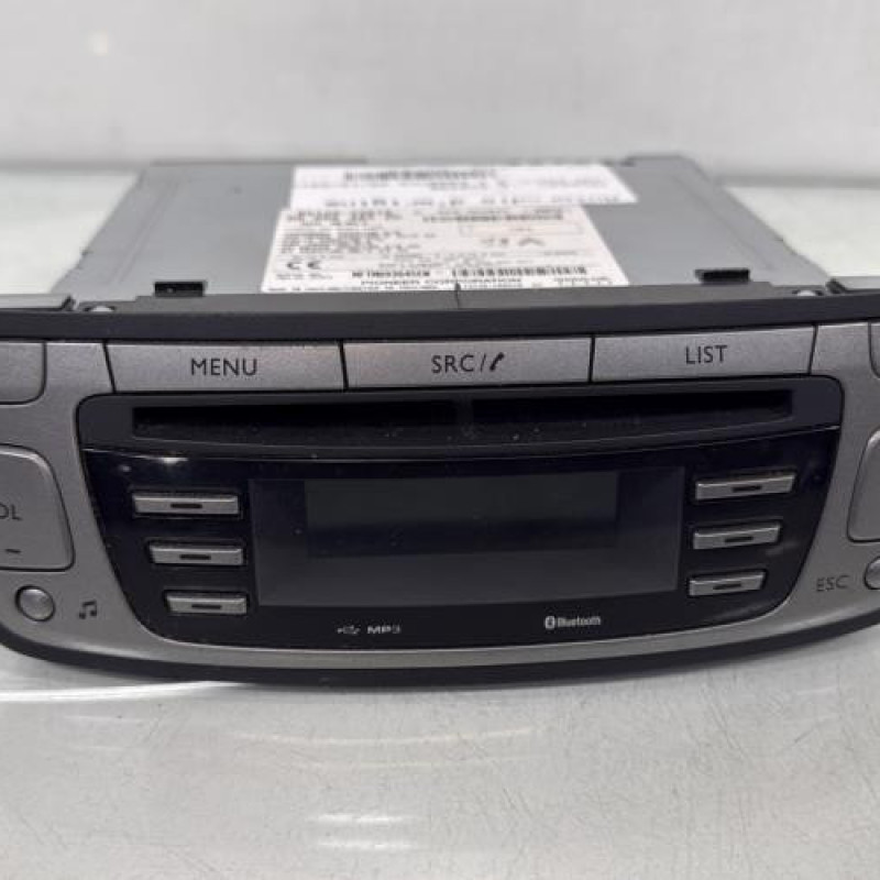 Autoradio d'origine PEUGEOT 107 Photo n°1