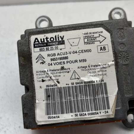 Boitier air bag CITROEN BERLINGO 1