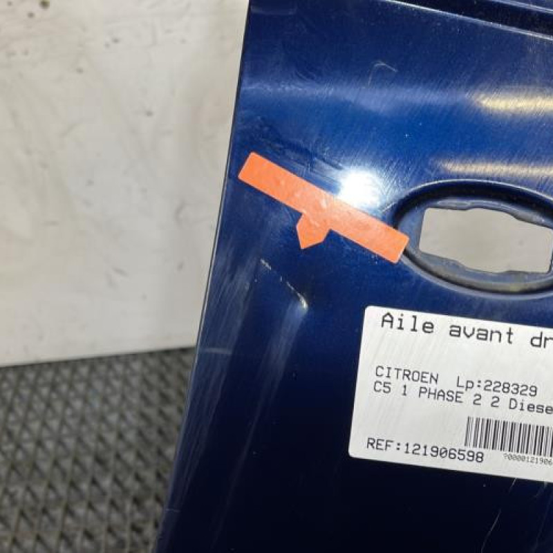 Aile avant droit CITROEN C5 1 Photo n°4