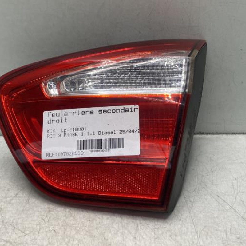 Feu arriere secondaire droit (feux) KIA RIO 3 Photo n°1