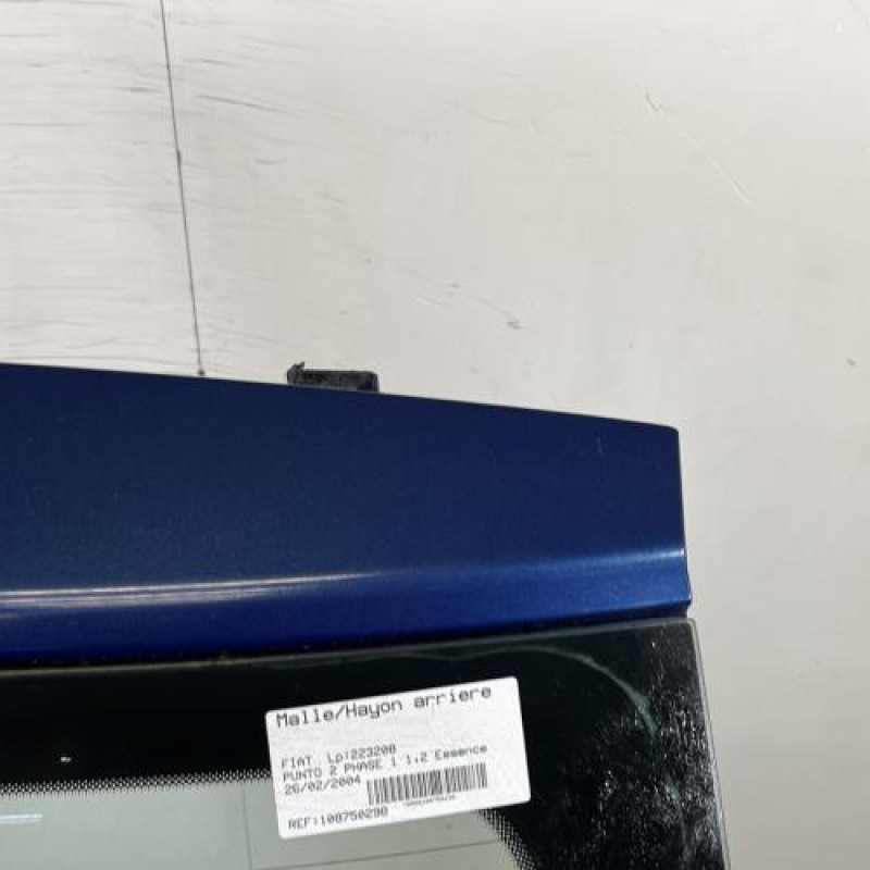 Malle/Hayon arriere FIAT PUNTO 2 Photo n°3