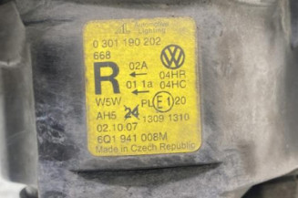 Optique avant principal droit (feux)(phare) VOLKSWAGEN POLO 4