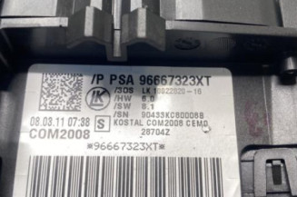 Com (Bloc Contacteur Tournant+Commodo Essuie Glace+Commodo Phare) CITROEN C3 2