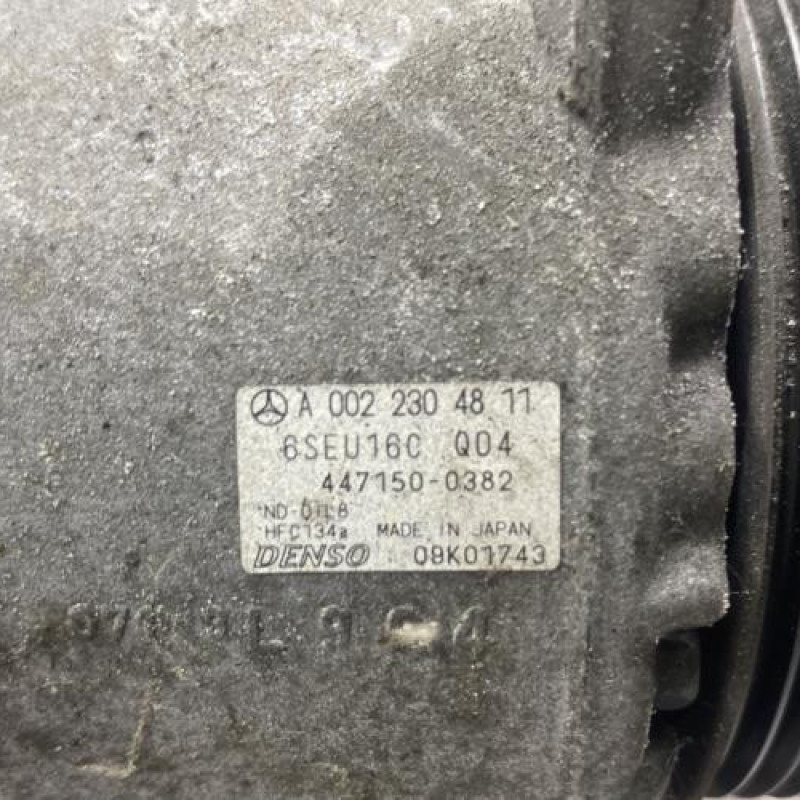 Compresseur clim MERCEDES CLASSE B 245 Photo n°2