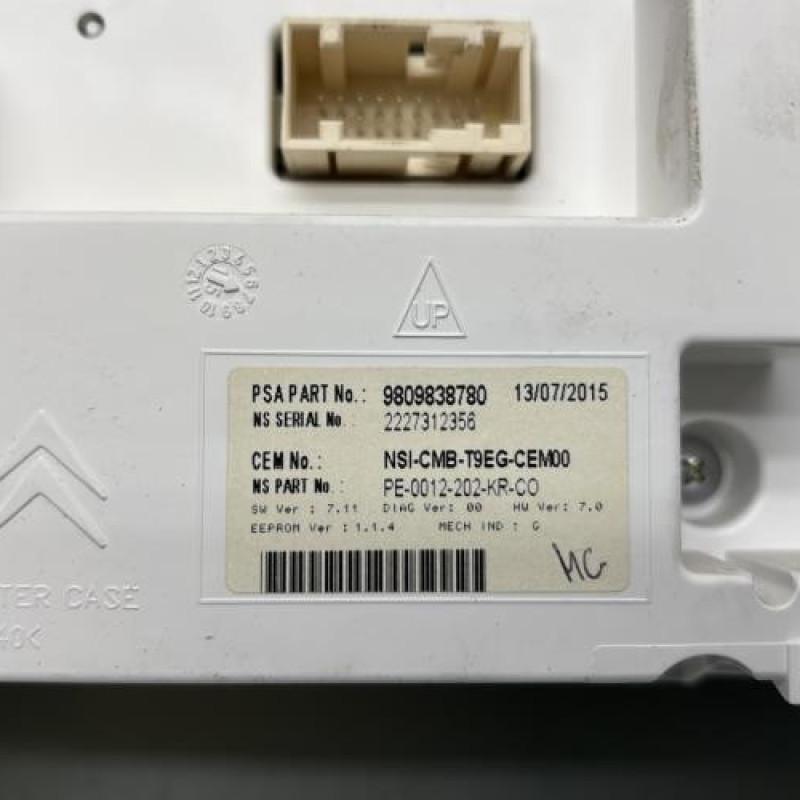 Compteur PEUGEOT 308 2 Photo n°5