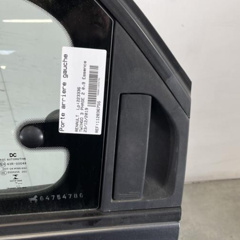 Porte arriere gauche RENAULT TWINGO 3 Photo n°2