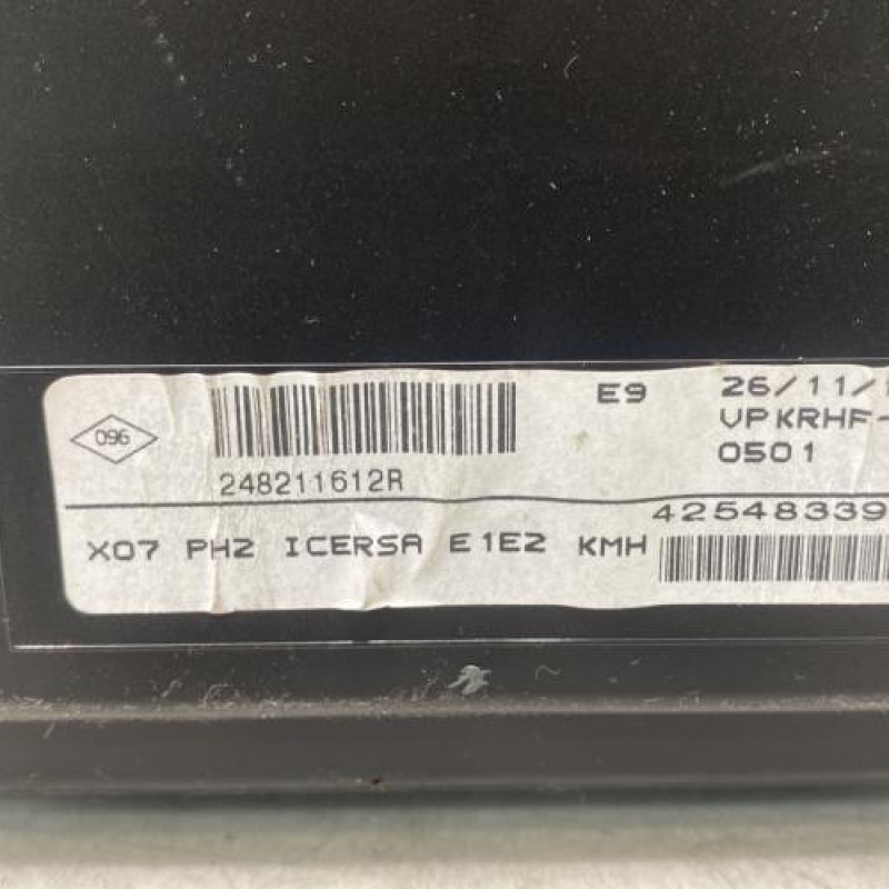 Compteur RENAULT TWINGO 3 Photo n°3