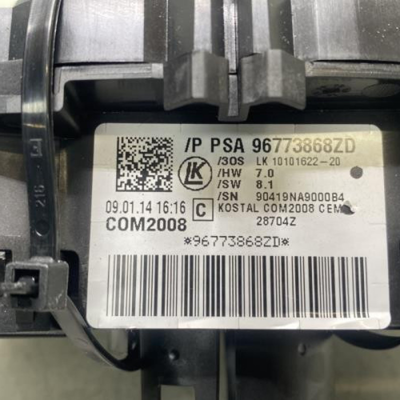 Com (Bloc Contacteur Tournant+Commodo Essuie Glace+Commodo Phare) CITROEN C3 2 Photo n°4