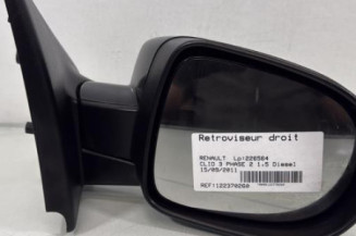 Retroviseur droit RENAULT CLIO 3 Photo n°1