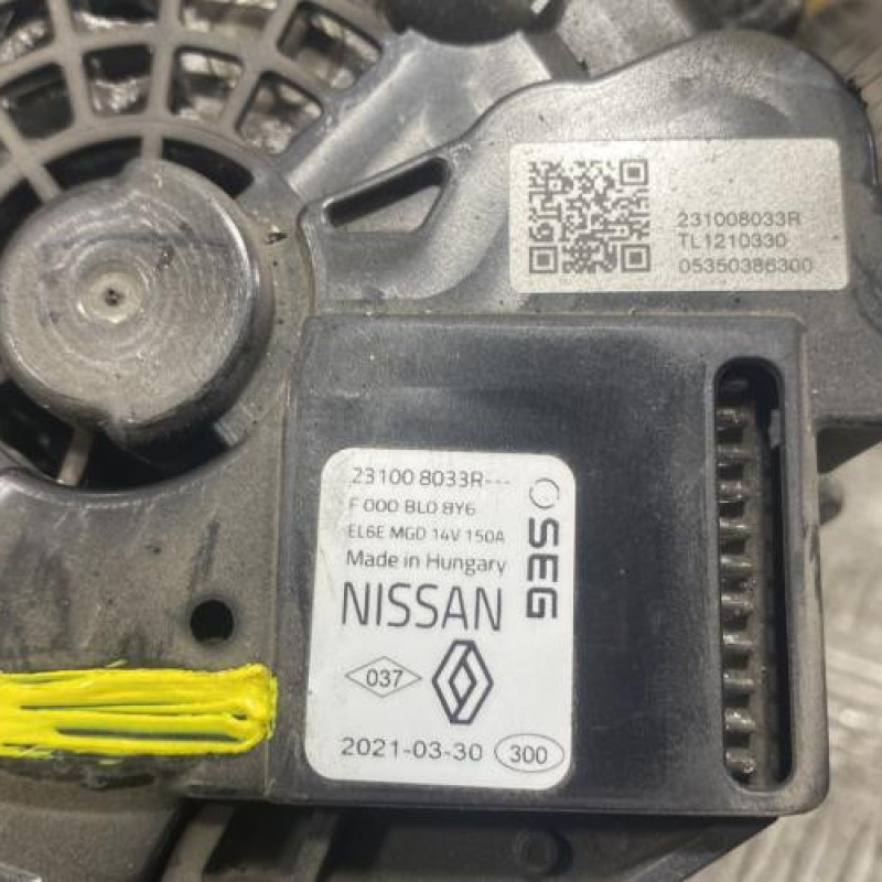 Alternateur RENAULT TWINGO 3 Photo n°2