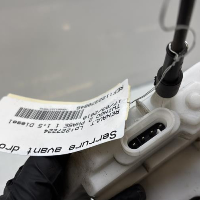 Serrure avant droit RENAULT TWINGO 2 Photo n°5