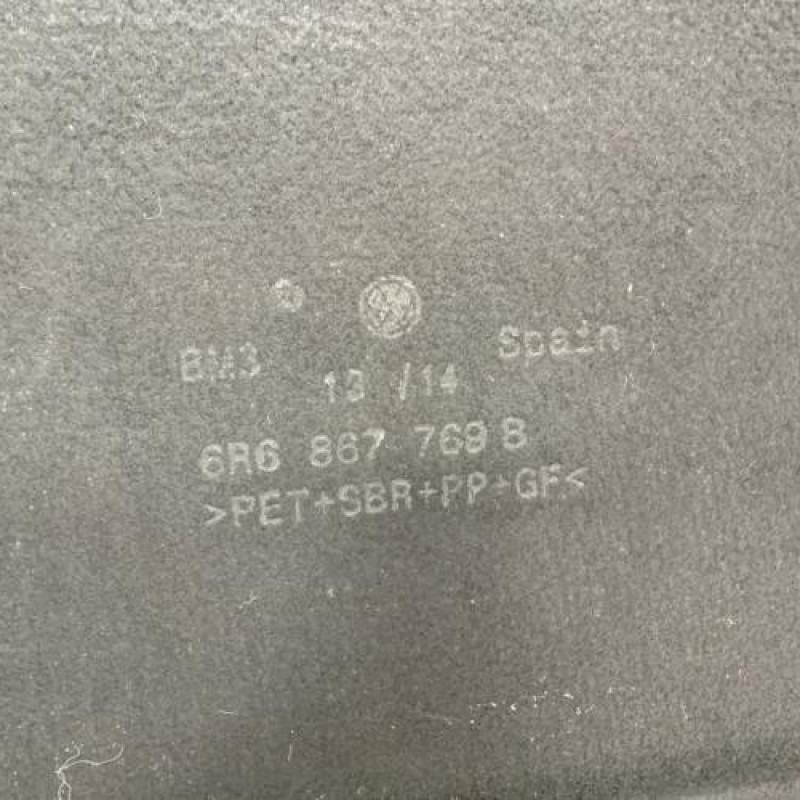 Plage arriere VOLKSWAGEN POLO 5 Photo n°8