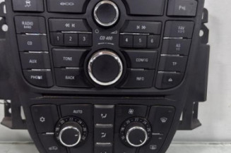 Commande chauffage OPEL ASTRA J Photo n°1