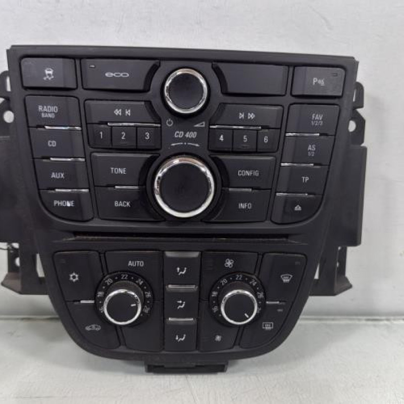 Commande chauffage OPEL ASTRA J Photo n°1