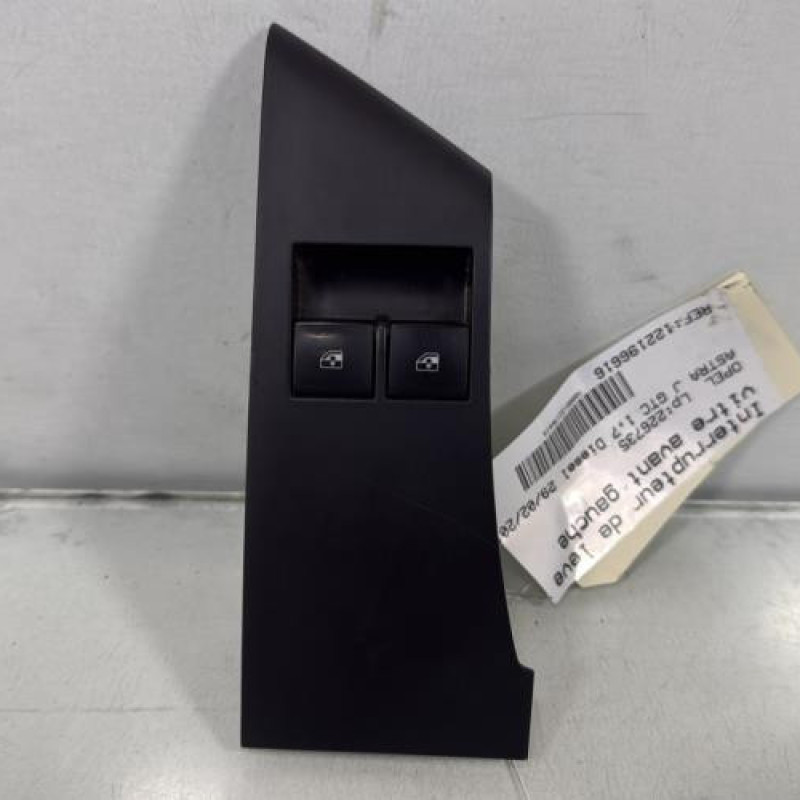 Interrupteur de leve vitre avant gauche OPEL ASTRA J Photo n°1