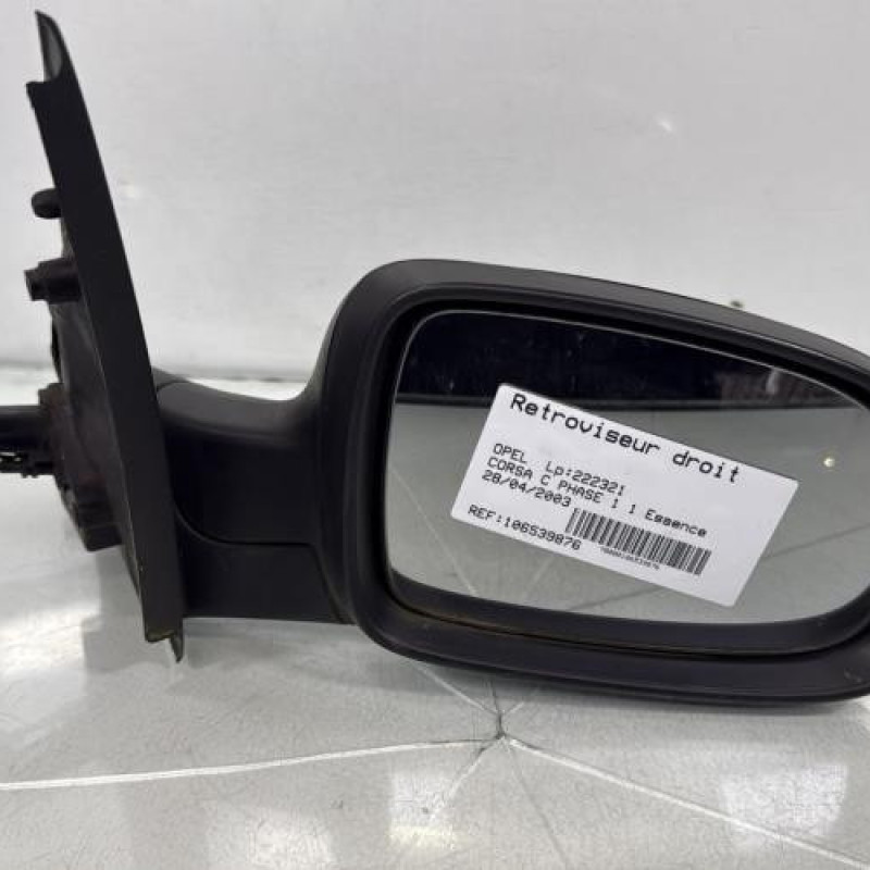 Retroviseur droit OPEL CORSA C Photo n°1