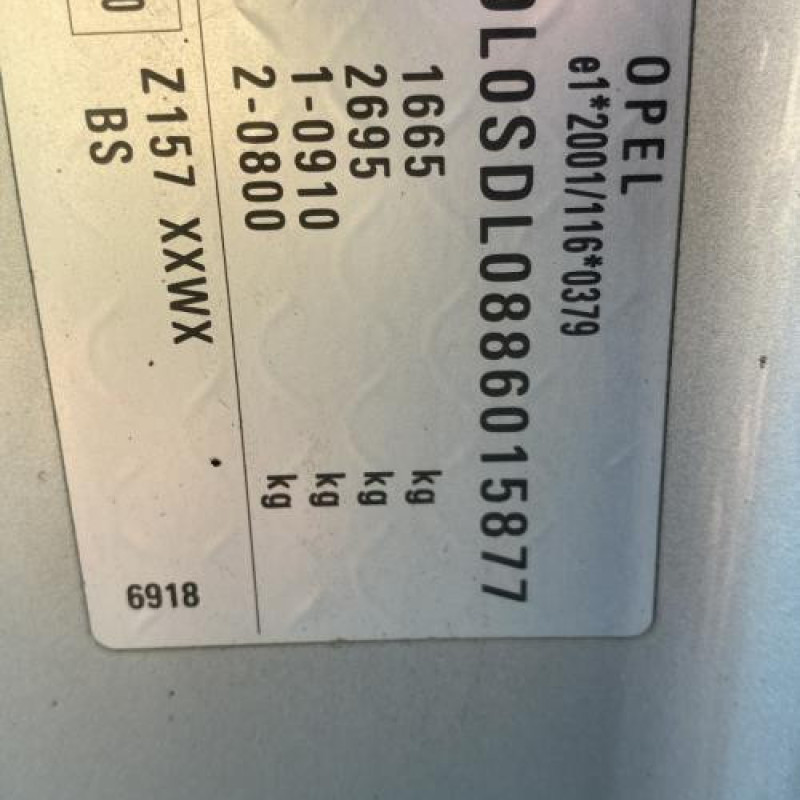 Custode arriere gauche OPEL CORSA D Photo n°18