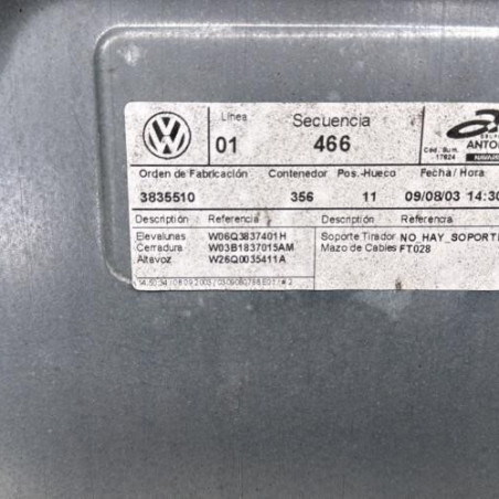 Leve vitre electrique avant gauche VOLKSWAGEN POLO 4